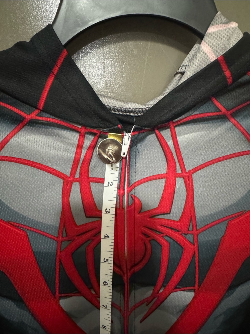 Marvel Kids Spider-Man Costume in Black and Red - Picture 4 of 6